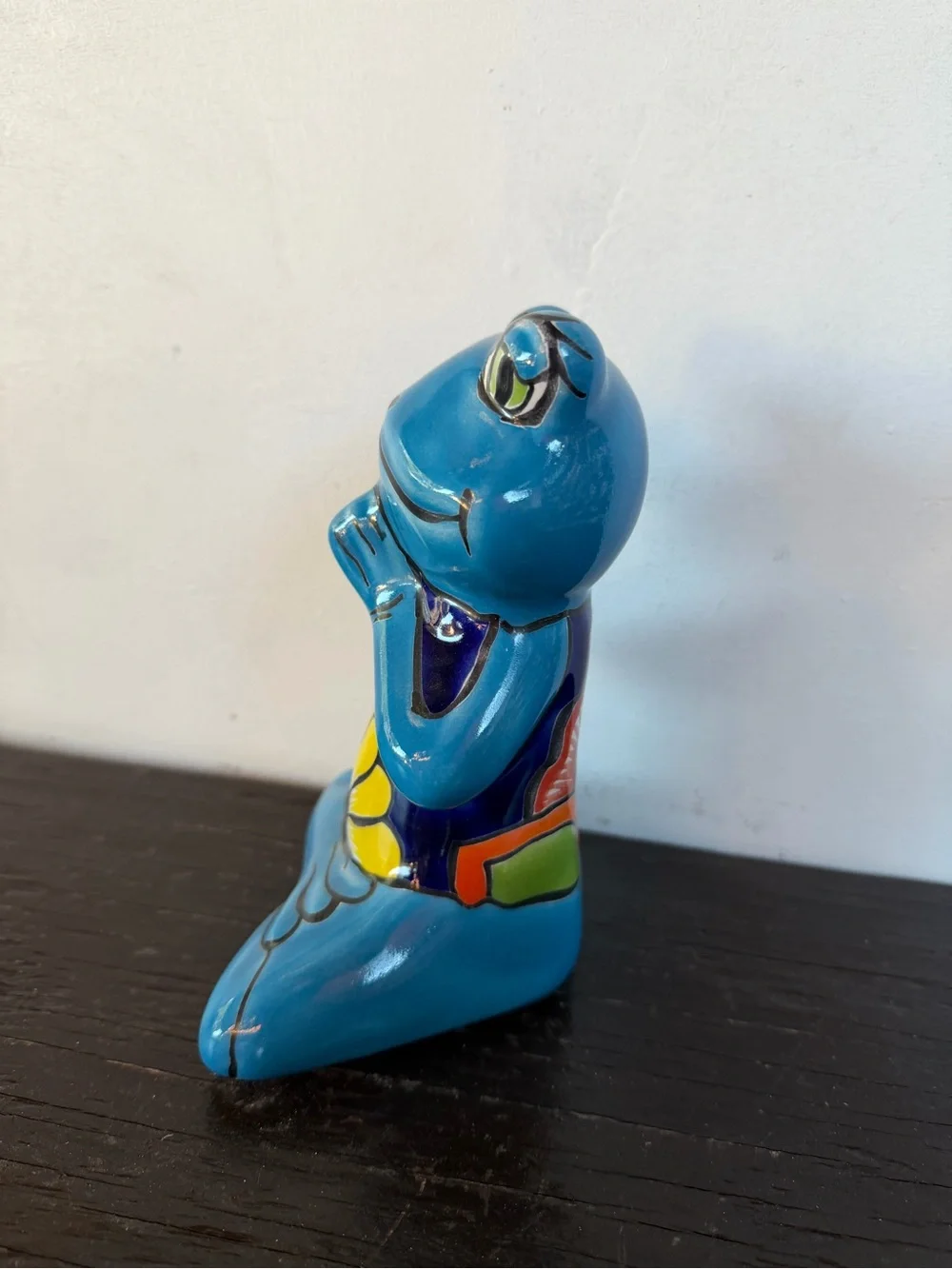 Handmade charming blue